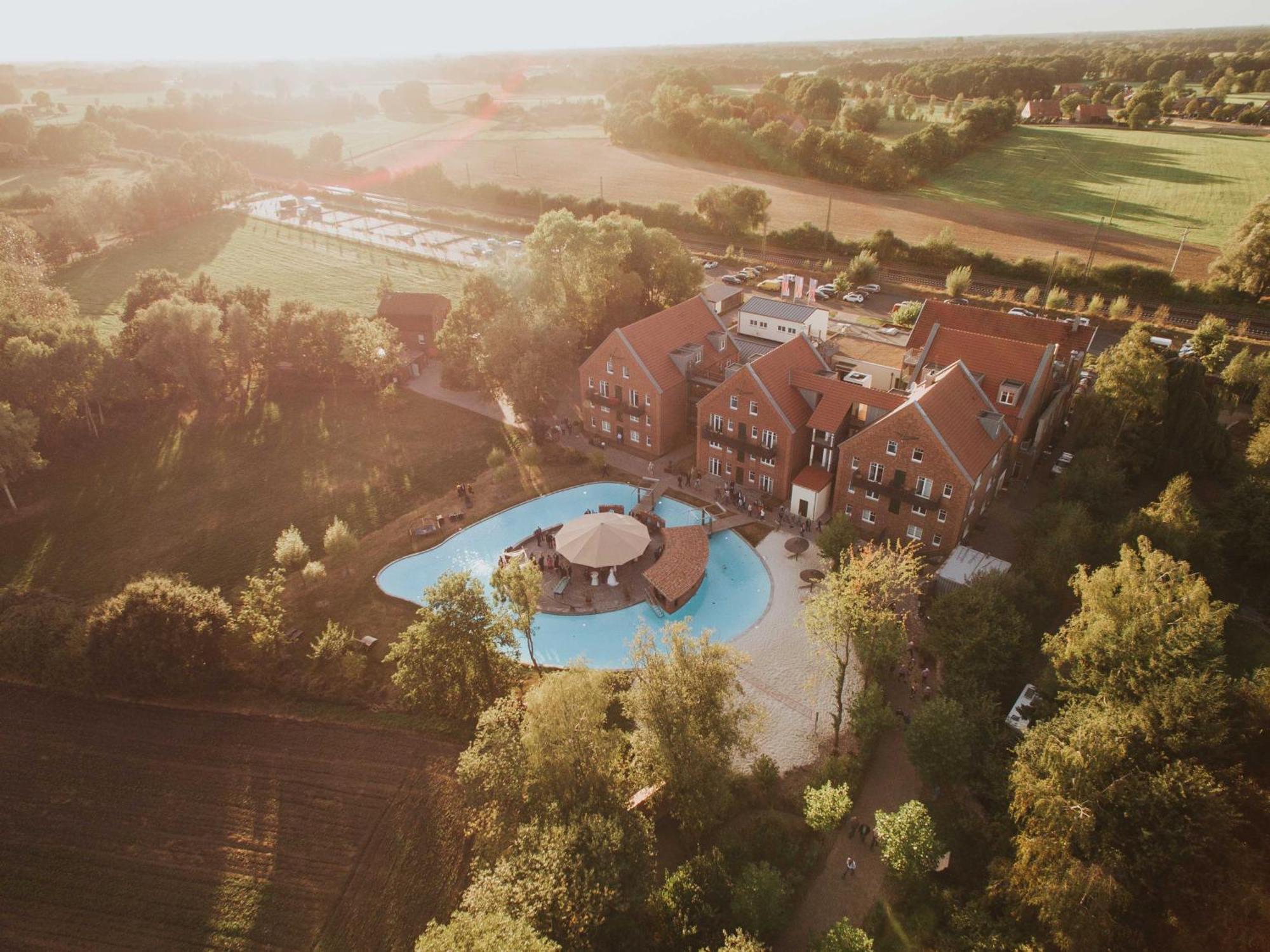 Landhotel Beverland Bei Muenster Ostbevern Esterno foto